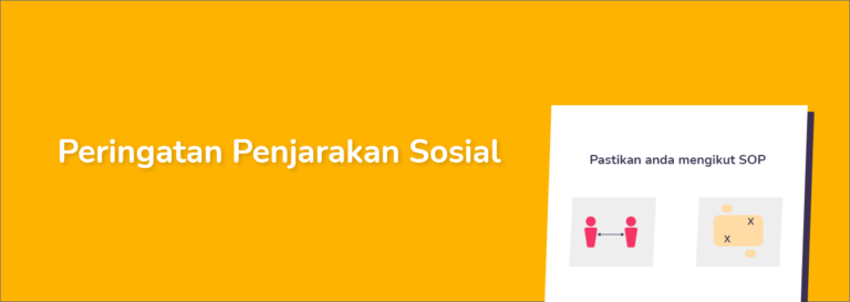 Peringatan Penjarakan Sosial